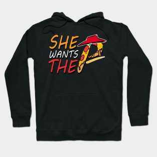 She Wants The P - Pizza Hut Hoodie
